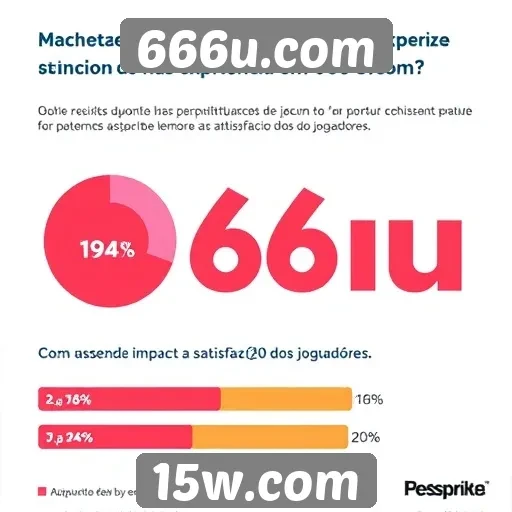 Resultados de uma pesquisa sobre a experiência do usuário em 666u.com